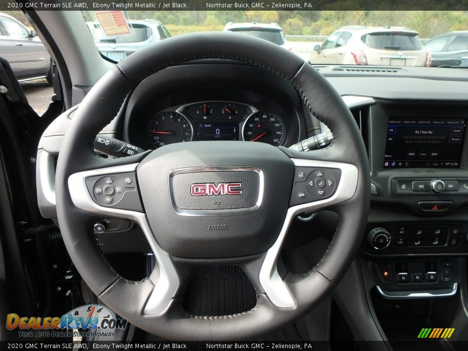 2020 GMC Terrain SLE AWD Ebony Twilight Metallic / Jet Black Photo #16