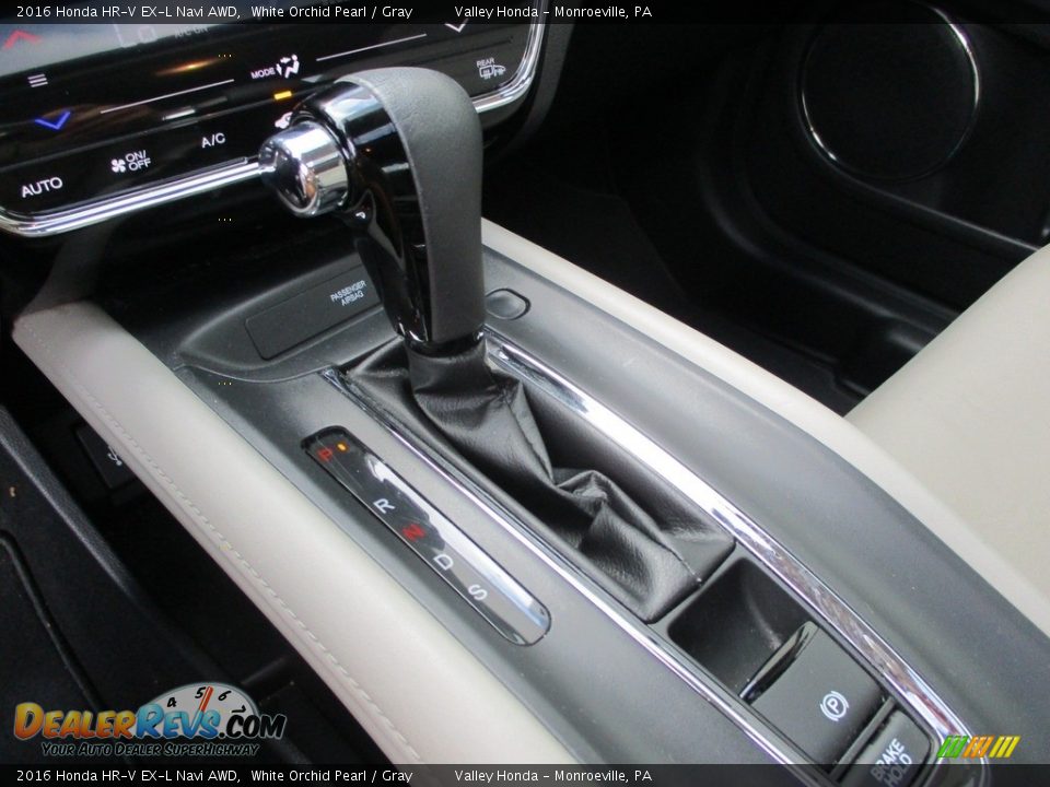 2016 Honda HR-V EX-L Navi AWD White Orchid Pearl / Gray Photo #18