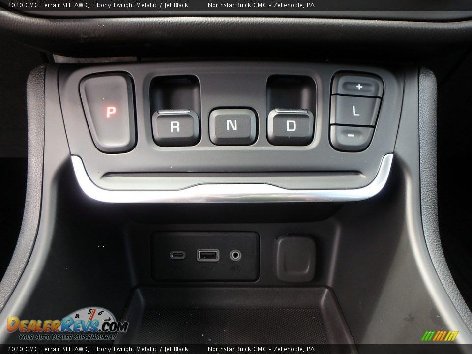 2020 GMC Terrain SLE AWD Ebony Twilight Metallic / Jet Black Photo #17