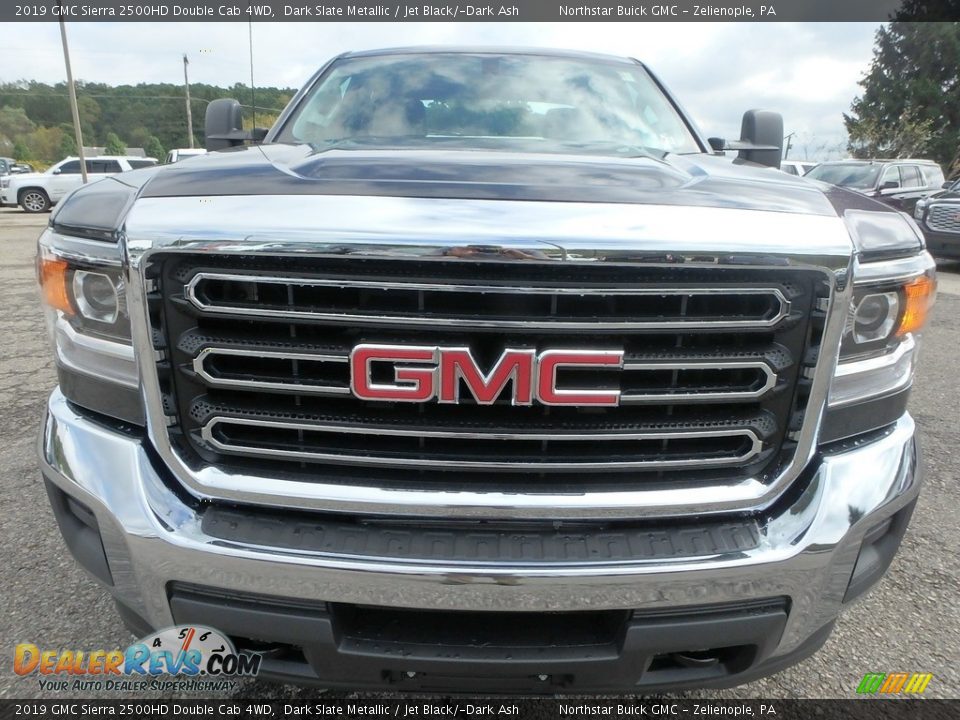 2019 GMC Sierra 2500HD Double Cab 4WD Dark Slate Metallic / Jet Black/­Dark Ash Photo #2