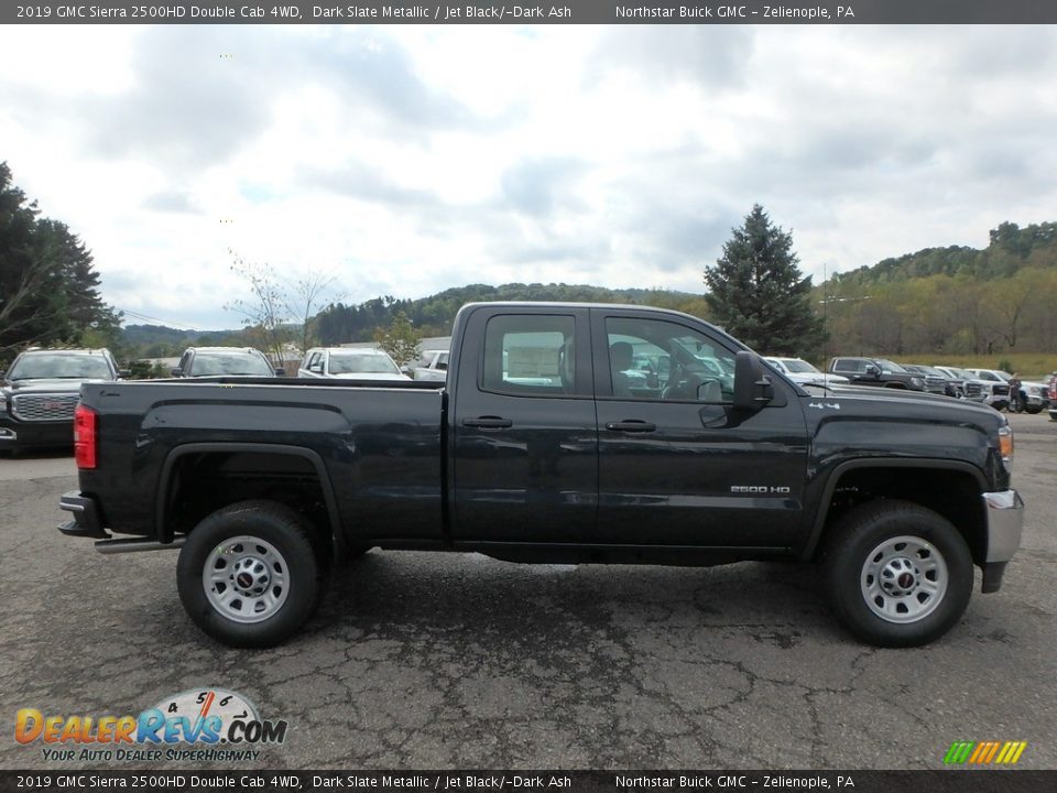 2019 GMC Sierra 2500HD Double Cab 4WD Dark Slate Metallic / Jet Black/­Dark Ash Photo #4