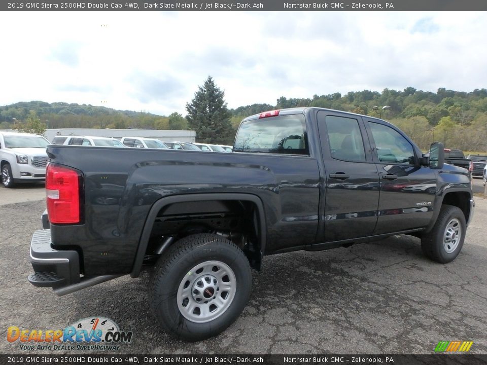 2019 GMC Sierra 2500HD Double Cab 4WD Dark Slate Metallic / Jet Black/­Dark Ash Photo #5