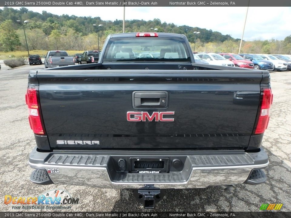 2019 GMC Sierra 2500HD Double Cab 4WD Dark Slate Metallic / Jet Black/­Dark Ash Photo #6