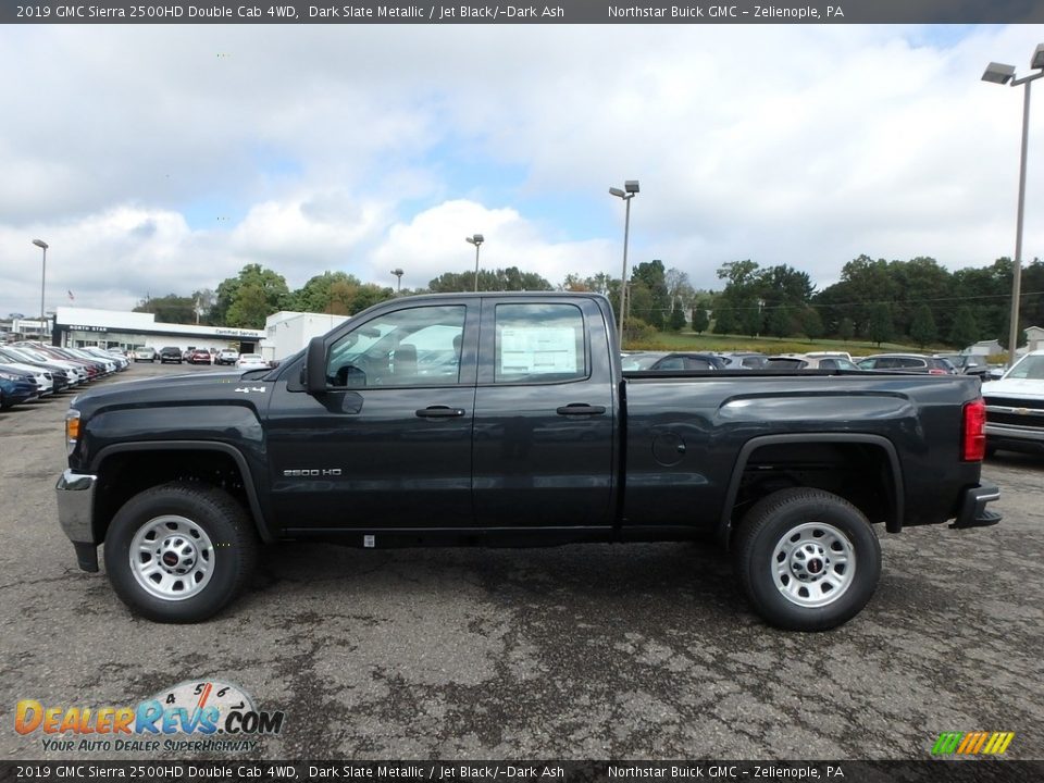 Dark Slate Metallic 2019 GMC Sierra 2500HD Double Cab 4WD Photo #9