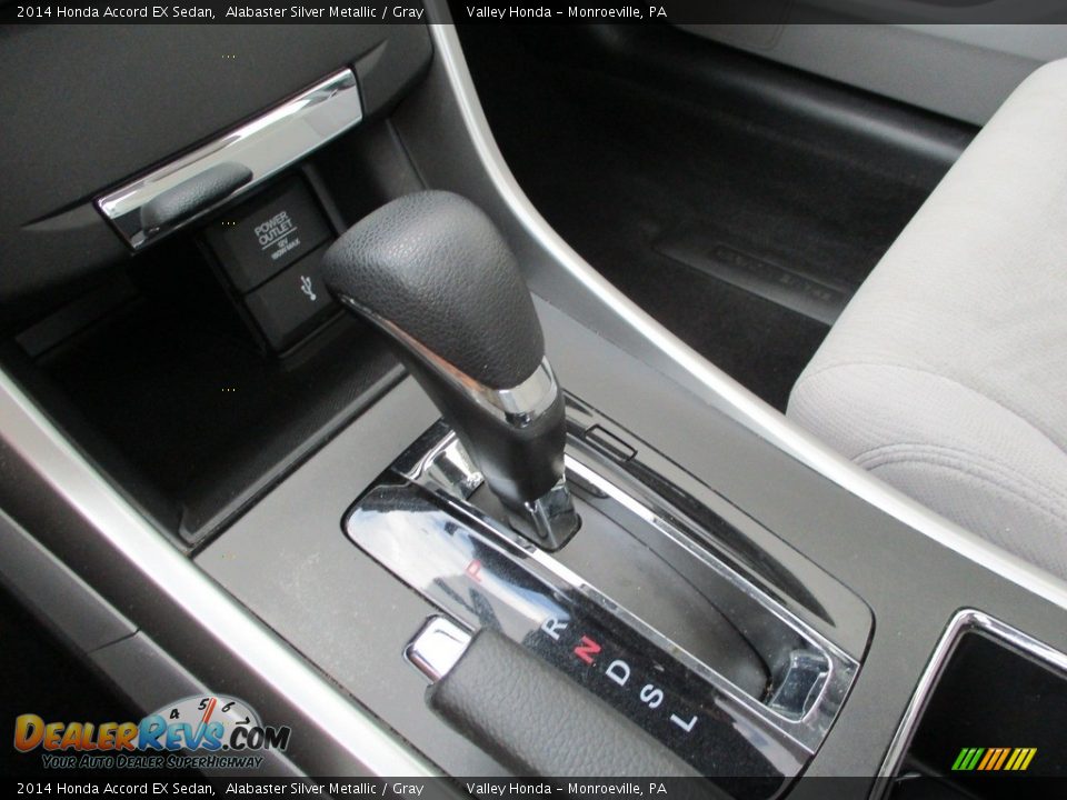 2014 Honda Accord EX Sedan Alabaster Silver Metallic / Gray Photo #16