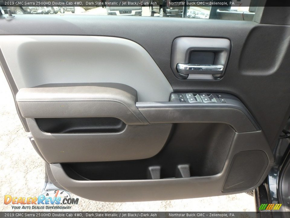 2019 GMC Sierra 2500HD Double Cab 4WD Dark Slate Metallic / Jet Black/­Dark Ash Photo #17