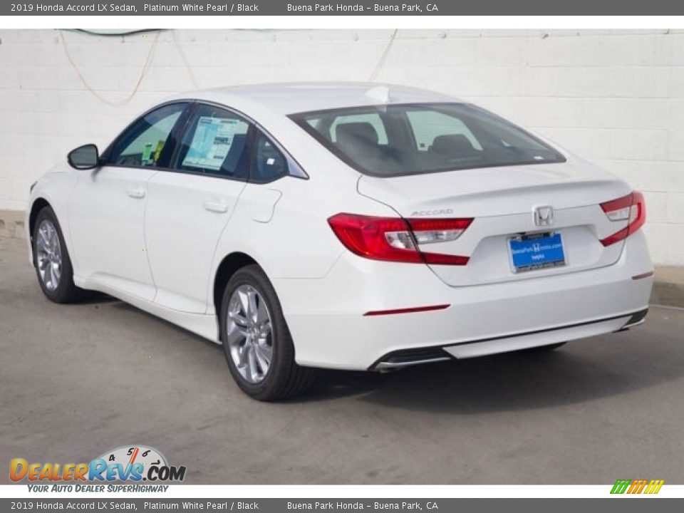 2019 Honda Accord LX Sedan Platinum White Pearl / Black Photo #2