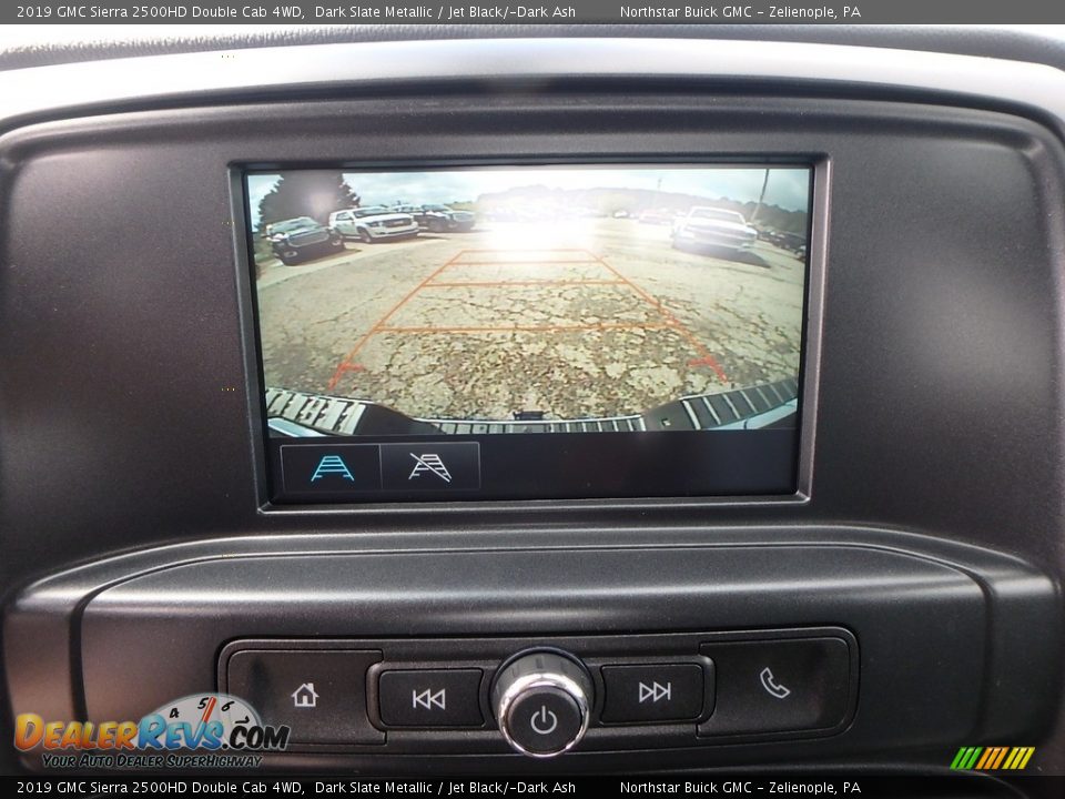 2019 GMC Sierra 2500HD Double Cab 4WD Dark Slate Metallic / Jet Black/­Dark Ash Photo #19