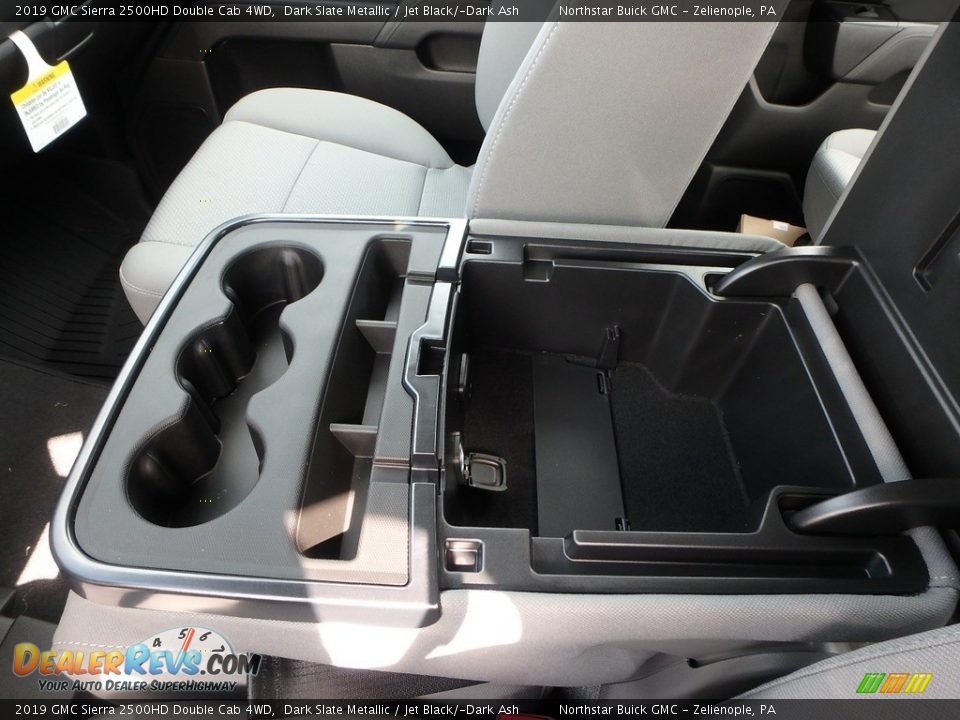 2019 GMC Sierra 2500HD Double Cab 4WD Dark Slate Metallic / Jet Black/­Dark Ash Photo #20