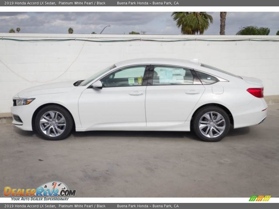 2019 Honda Accord LX Sedan Platinum White Pearl / Black Photo #9