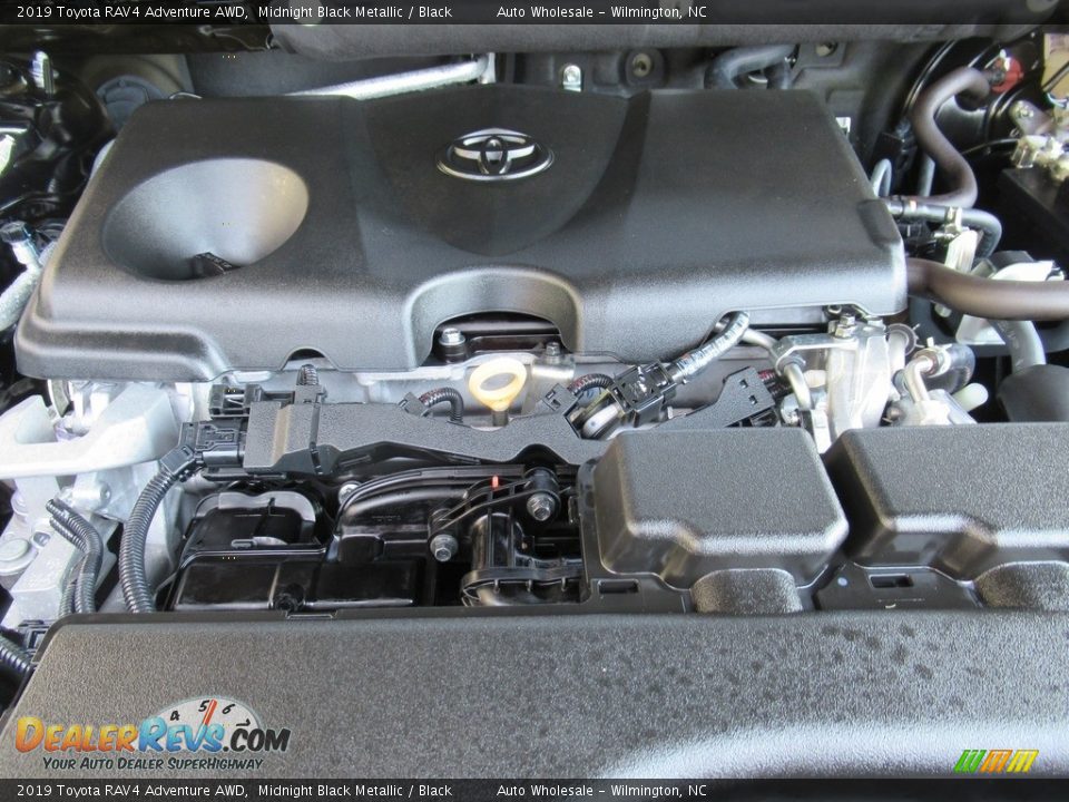 2019 Toyota RAV4 Adventure AWD Midnight Black Metallic / Black Photo #6