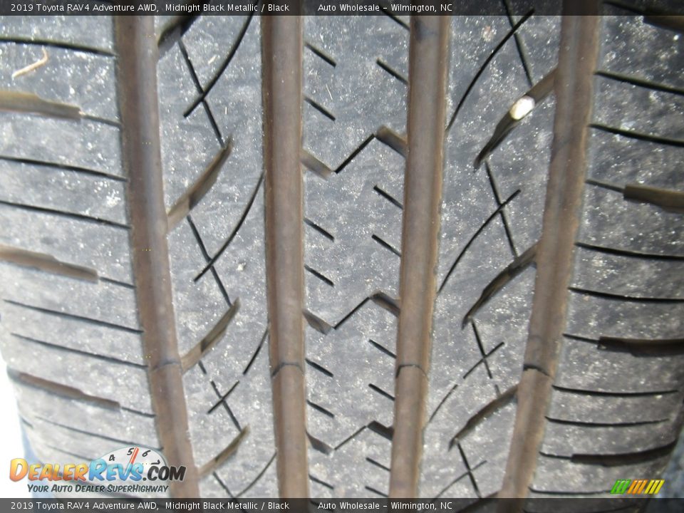 2019 Toyota RAV4 Adventure AWD Midnight Black Metallic / Black Photo #8