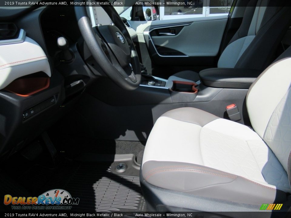 2019 Toyota RAV4 Adventure AWD Midnight Black Metallic / Black Photo #9