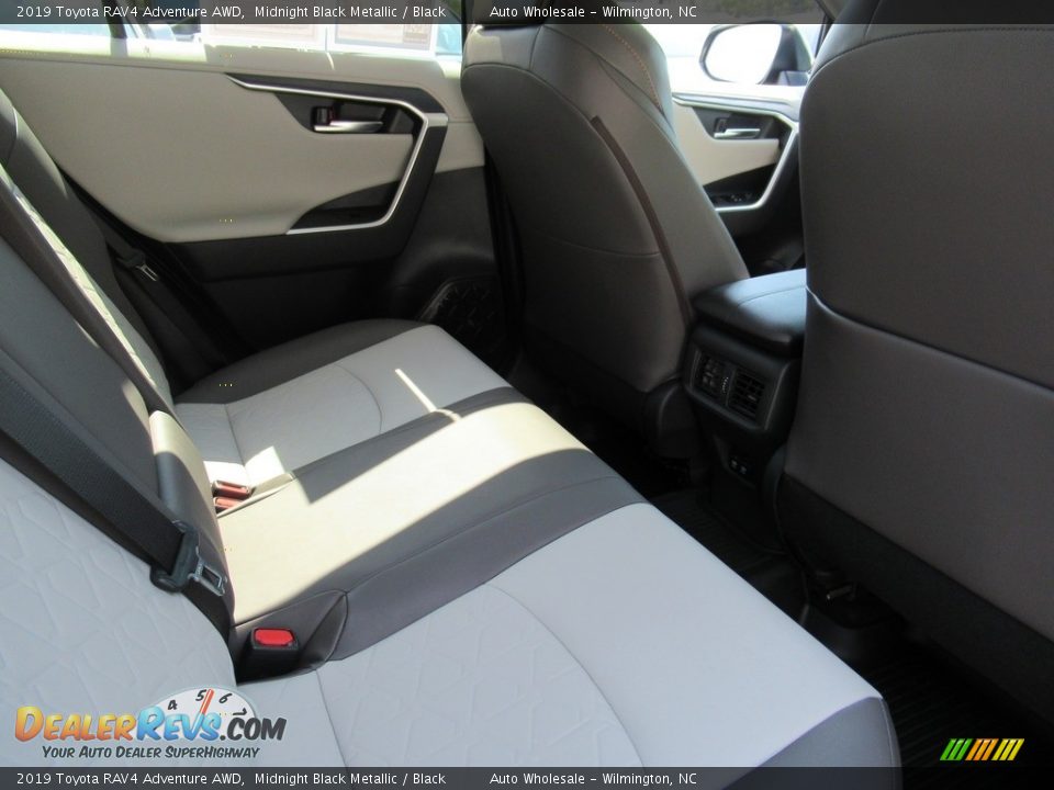 2019 Toyota RAV4 Adventure AWD Midnight Black Metallic / Black Photo #12