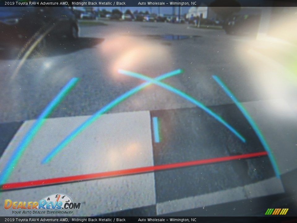 2019 Toyota RAV4 Adventure AWD Midnight Black Metallic / Black Photo #18