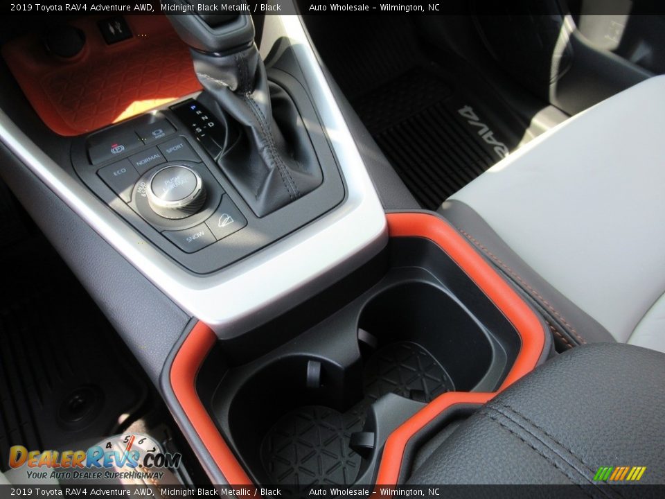 2019 Toyota RAV4 Adventure AWD Midnight Black Metallic / Black Photo #19