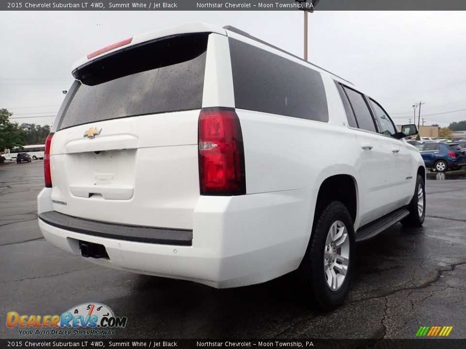 2015 Chevrolet Suburban LT 4WD Summit White / Jet Black Photo #8