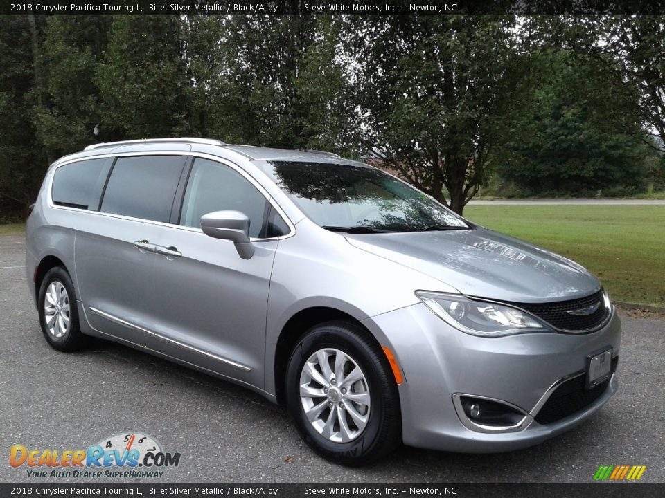 2018 Chrysler Pacifica Touring L Billet Silver Metallic / Black/Alloy Photo #4