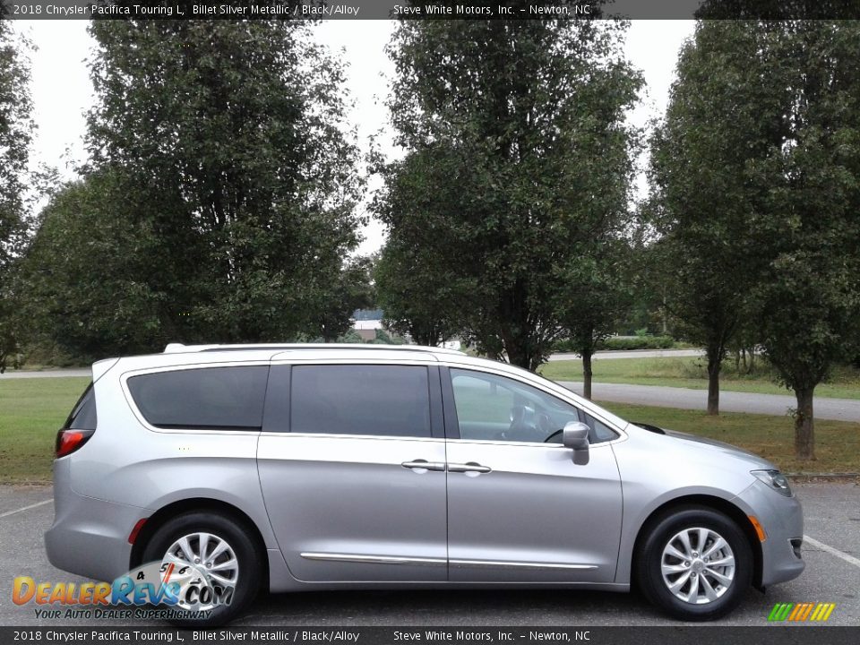 2018 Chrysler Pacifica Touring L Billet Silver Metallic / Black/Alloy Photo #5