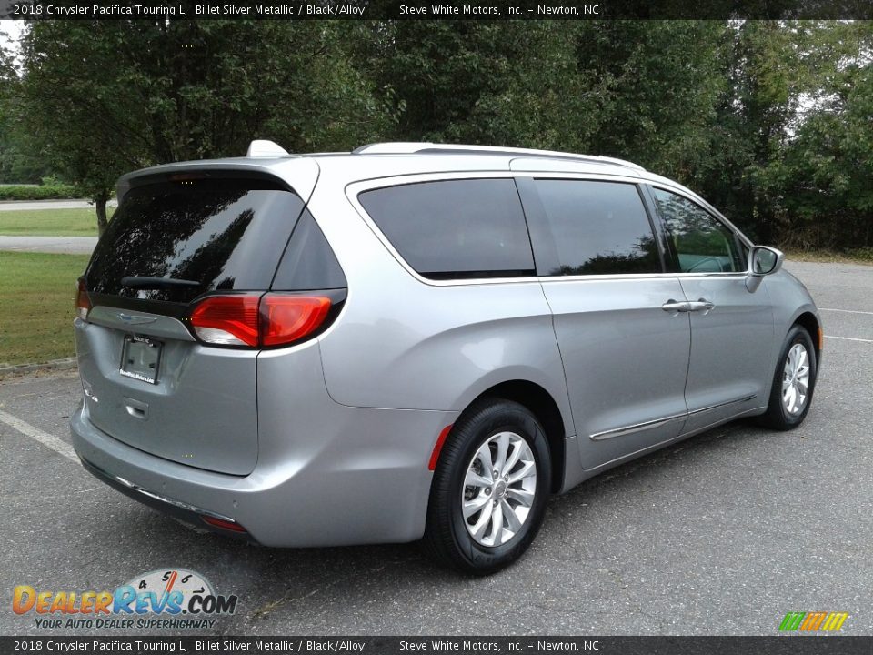 2018 Chrysler Pacifica Touring L Billet Silver Metallic / Black/Alloy Photo #6