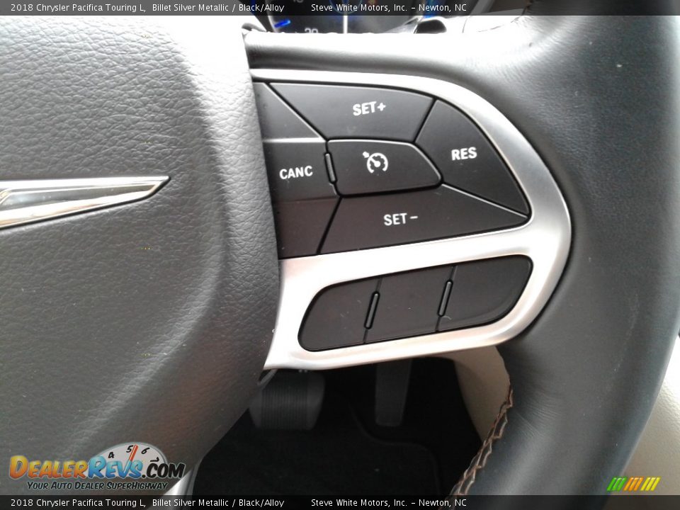2018 Chrysler Pacifica Touring L Billet Silver Metallic / Black/Alloy Photo #21