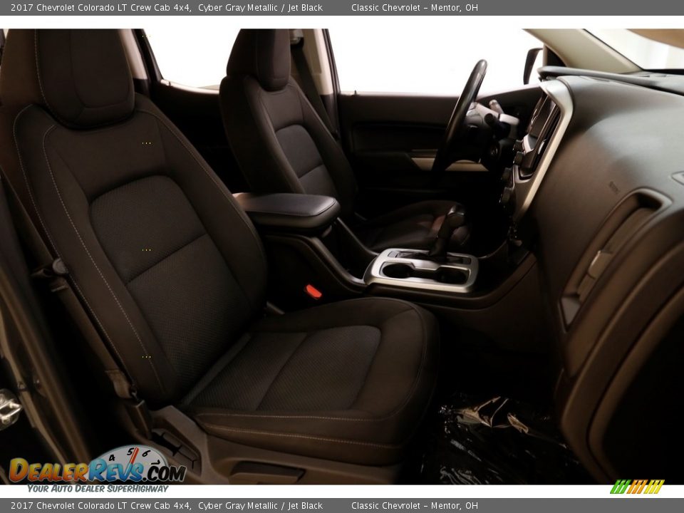 2017 Chevrolet Colorado LT Crew Cab 4x4 Cyber Gray Metallic / Jet Black Photo #15