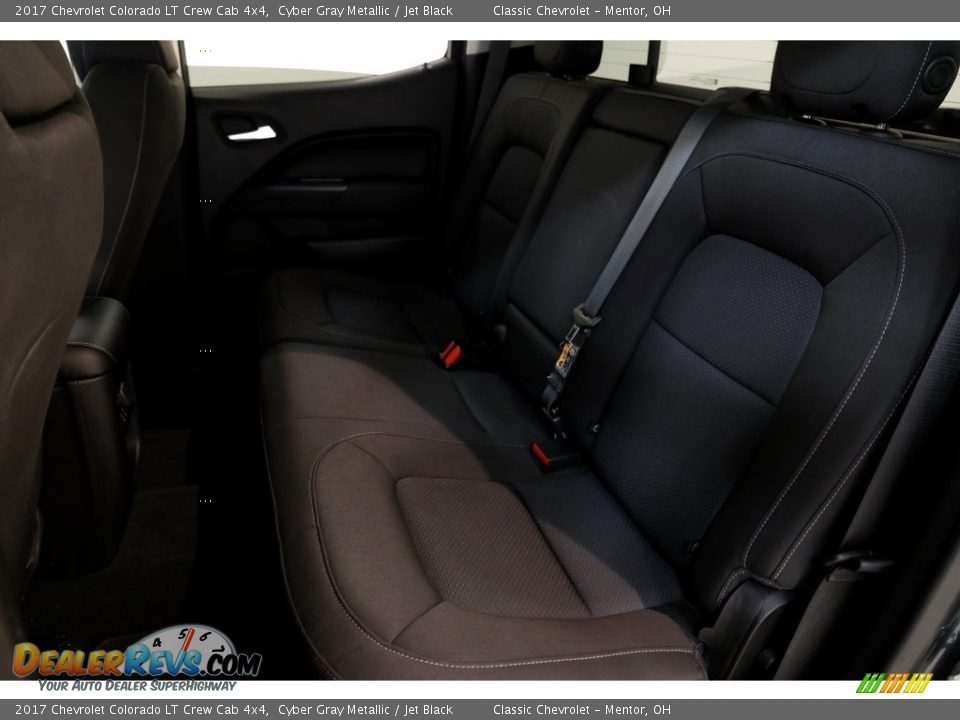 2017 Chevrolet Colorado LT Crew Cab 4x4 Cyber Gray Metallic / Jet Black Photo #17