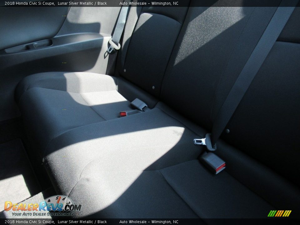 2018 Honda Civic Si Coupe Lunar Silver Metallic / Black Photo #12