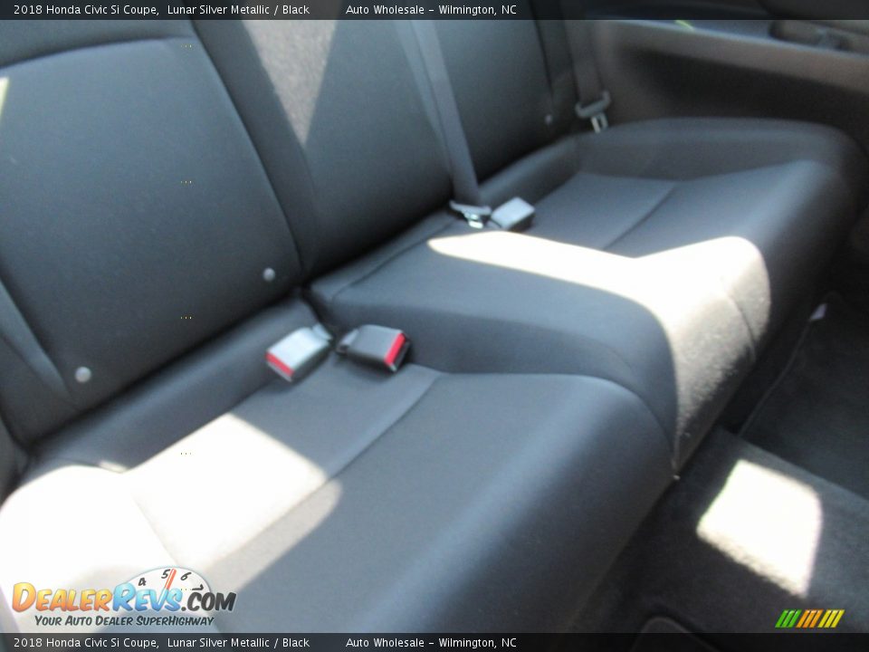2018 Honda Civic Si Coupe Lunar Silver Metallic / Black Photo #14