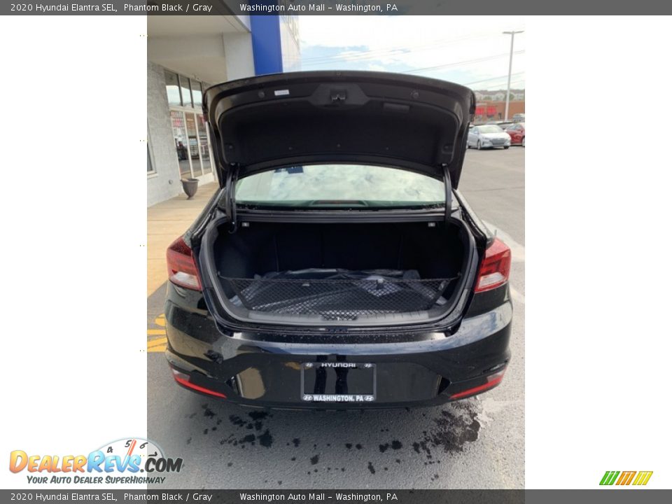 2020 Hyundai Elantra SEL Phantom Black / Gray Photo #21