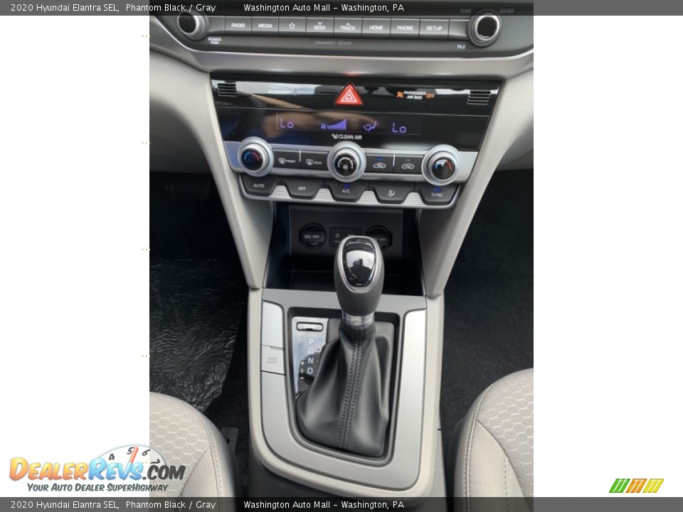 2020 Hyundai Elantra SEL Phantom Black / Gray Photo #33