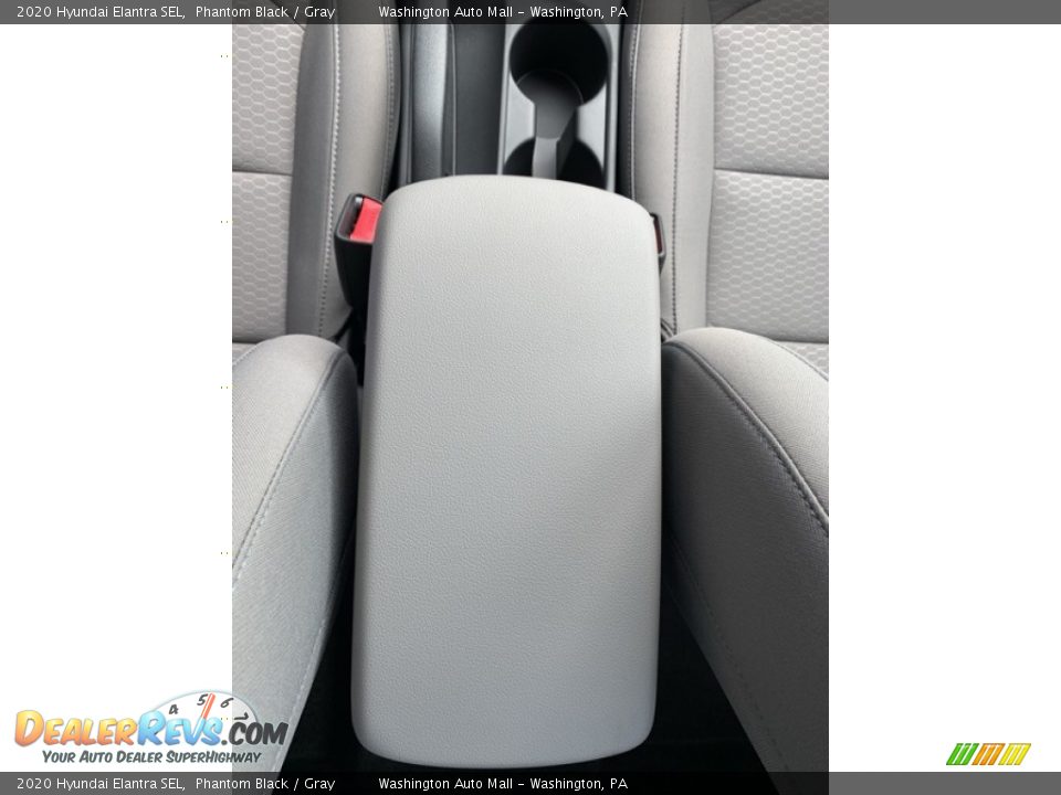 2020 Hyundai Elantra SEL Phantom Black / Gray Photo #34