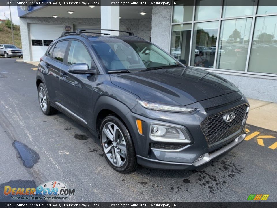 Front 3/4 View of 2020 Hyundai Kona Limited AWD Photo #2