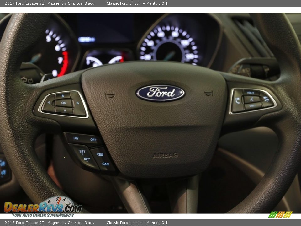 2017 Ford Escape SE Magnetic / Charcoal Black Photo #7