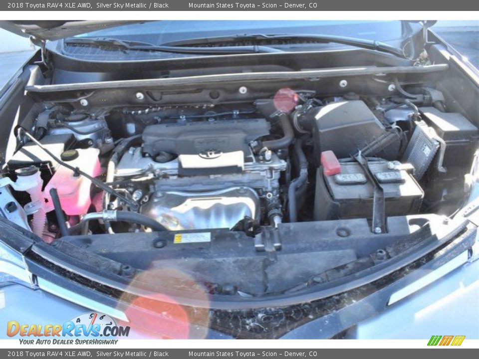 2018 Toyota RAV4 XLE AWD Silver Sky Metallic / Black Photo #9