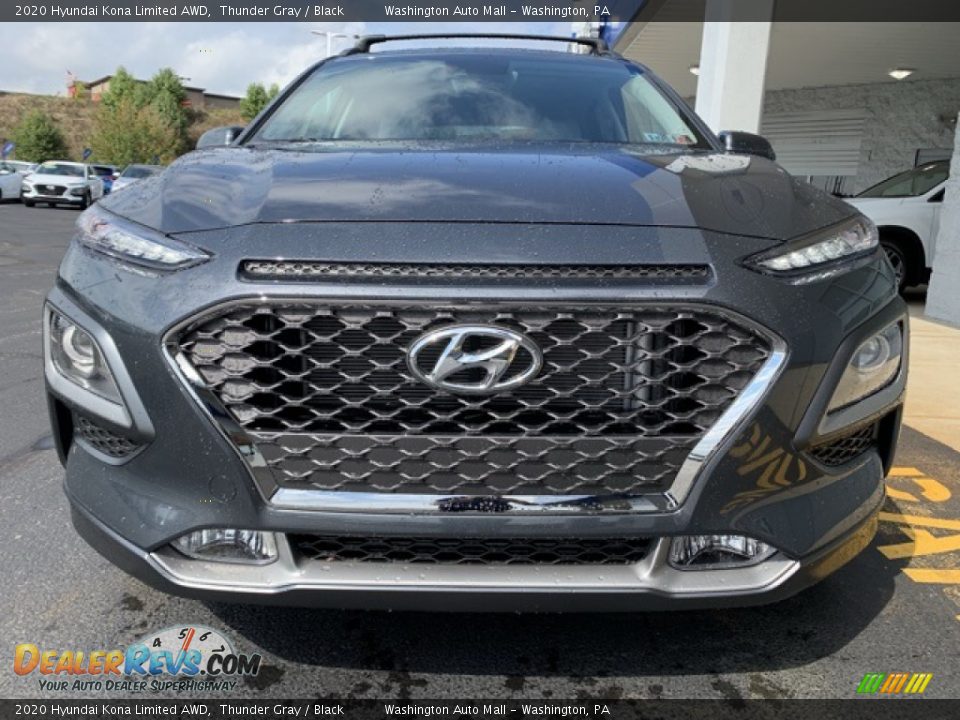 Thunder Gray 2020 Hyundai Kona Limited AWD Photo #8