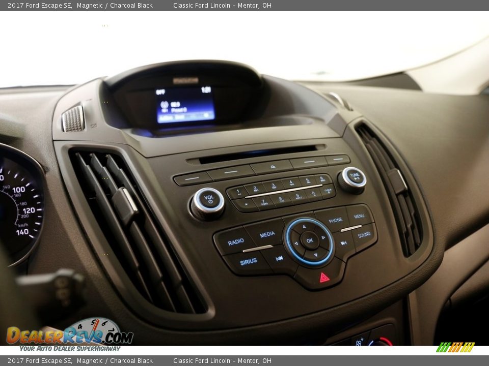 2017 Ford Escape SE Magnetic / Charcoal Black Photo #9