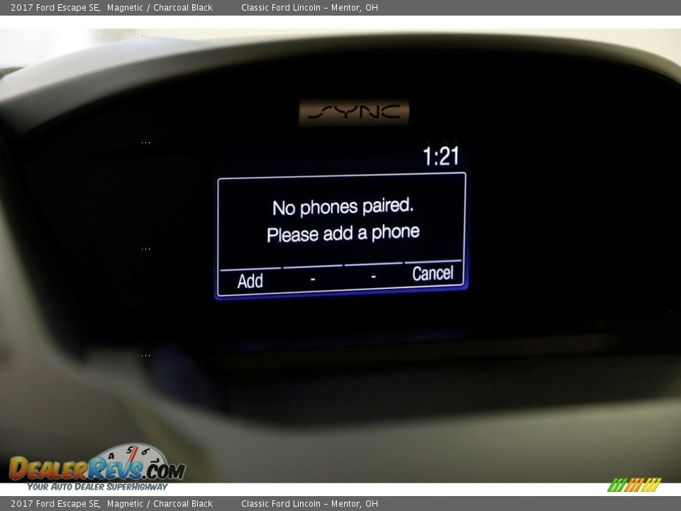 2017 Ford Escape SE Magnetic / Charcoal Black Photo #12