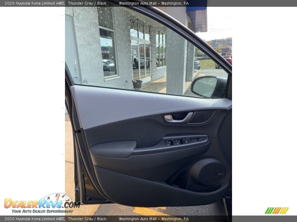 2020 Hyundai Kona Limited AWD Thunder Gray / Black Photo #11