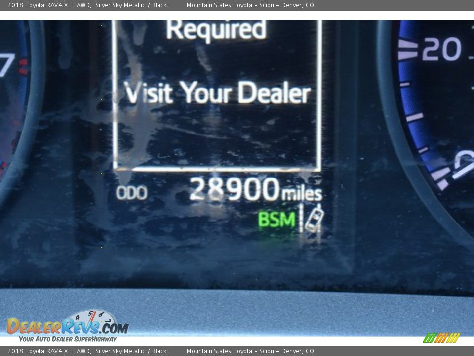 2018 Toyota RAV4 XLE AWD Silver Sky Metallic / Black Photo #12
