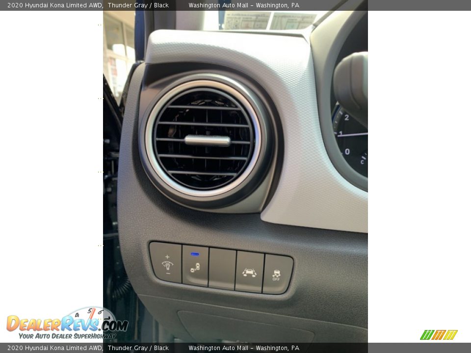 2020 Hyundai Kona Limited AWD Thunder Gray / Black Photo #13