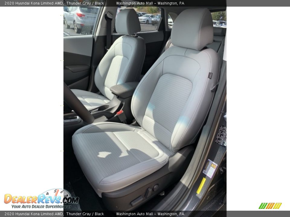 2020 Hyundai Kona Limited AWD Thunder Gray / Black Photo #15