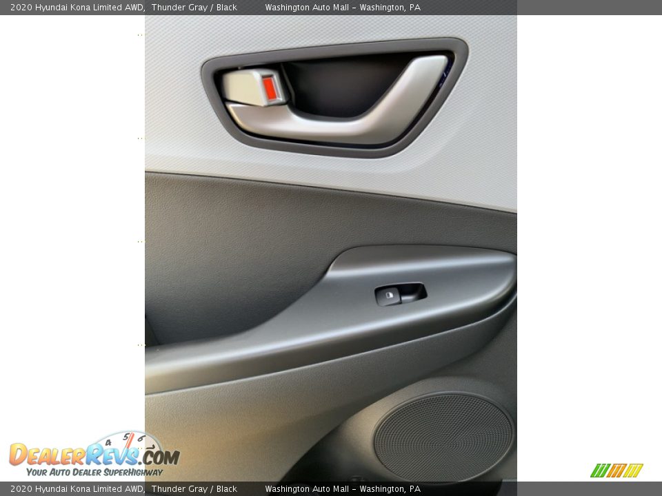2020 Hyundai Kona Limited AWD Thunder Gray / Black Photo #18