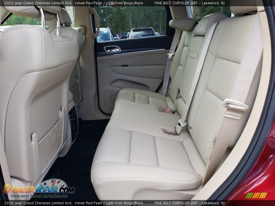 2020 Jeep Grand Cherokee Limited 4x4 Velvet Red Pearl / Light Frost Beige/Black Photo #6