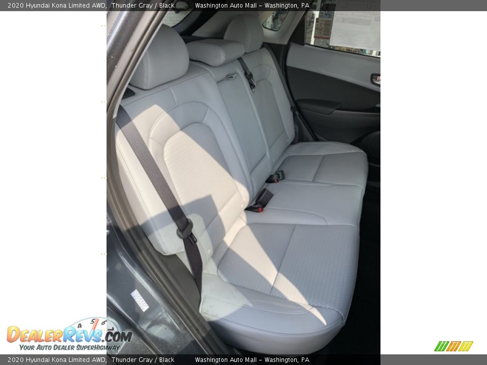2020 Hyundai Kona Limited AWD Thunder Gray / Black Photo #25