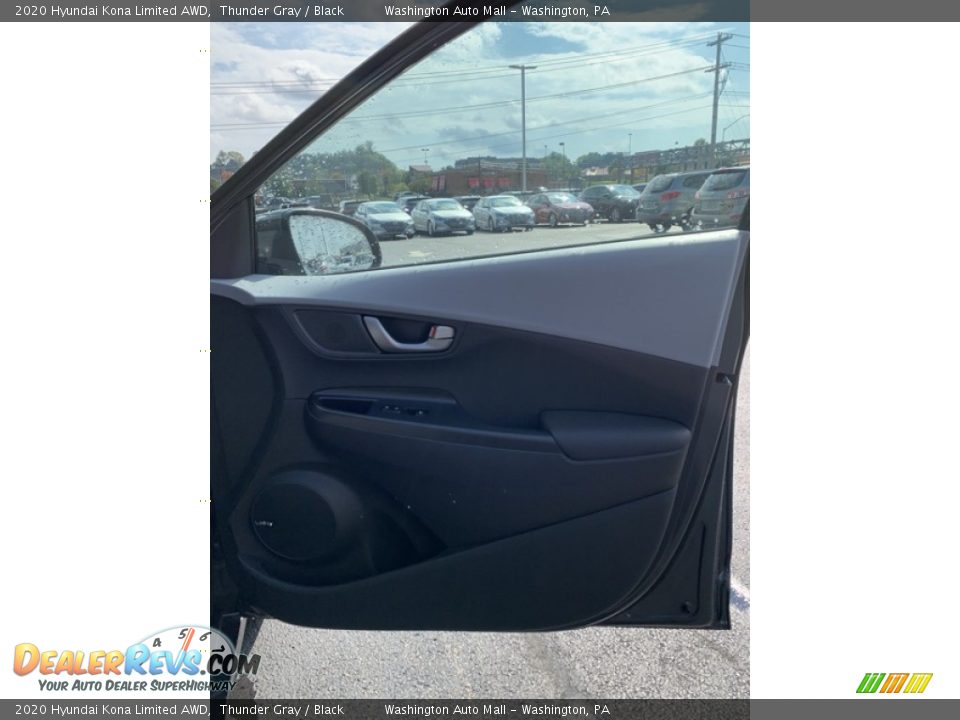 2020 Hyundai Kona Limited AWD Thunder Gray / Black Photo #27