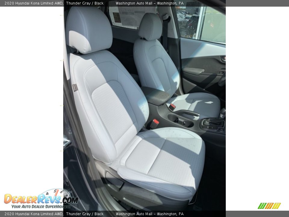 2020 Hyundai Kona Limited AWD Thunder Gray / Black Photo #28