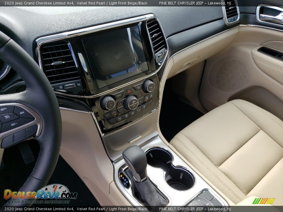 2020 Jeep Grand Cherokee Limited 4x4 Velvet Red Pearl / Light Frost Beige/Black Photo #10