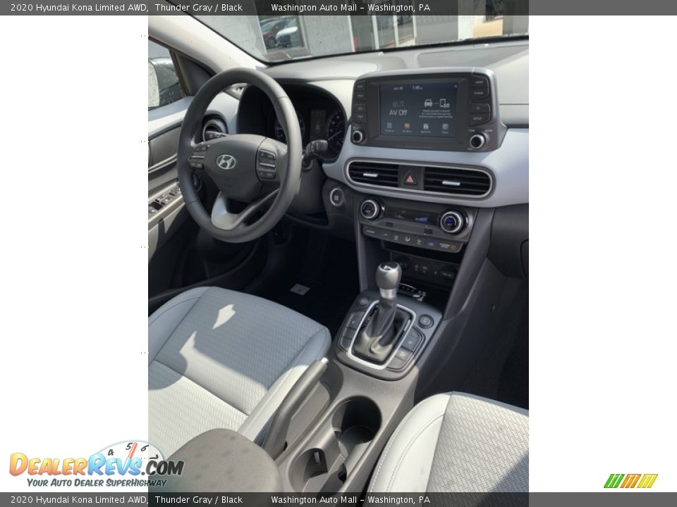 2020 Hyundai Kona Limited AWD Thunder Gray / Black Photo #29