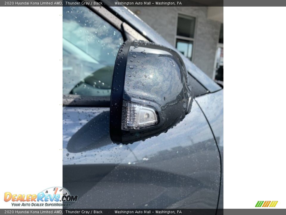 2020 Hyundai Kona Limited AWD Thunder Gray / Black Photo #30